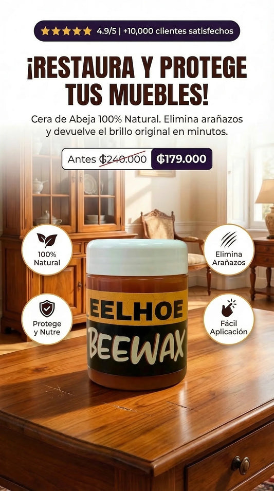 CERA PARA MADERA BEE WAX 100G.